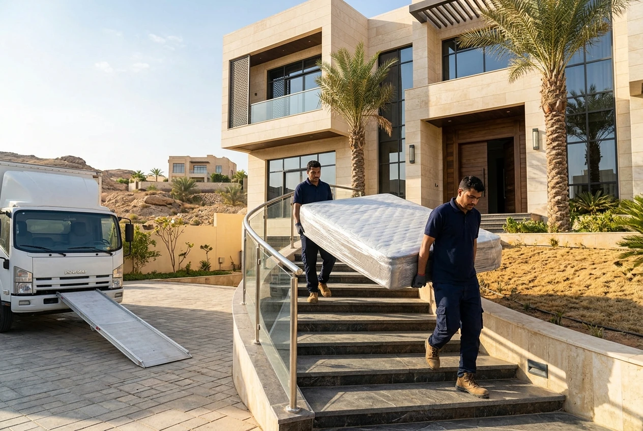 نقل عفش فلل وقصور بالرياض بأمان تام - ركايز نجد